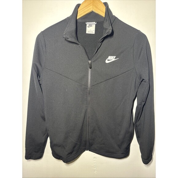 Nike Other - Large Nike Sportswear Tracksuit Jacket Boy's FD3067-010 Triple Black V